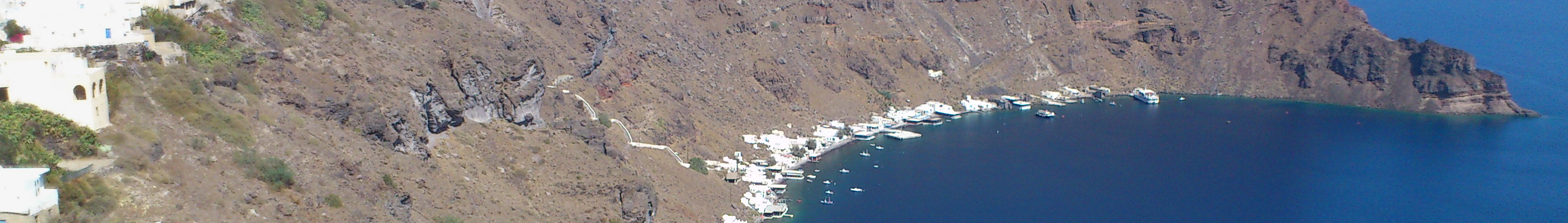 Thirassia caldera panorama